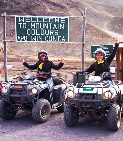 Montaña de Colores con Cuatrimotos