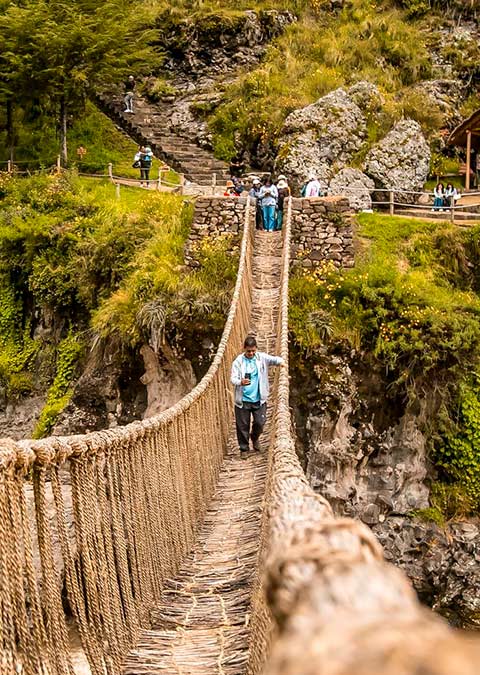 Puente Q’eswachaka 1 dia